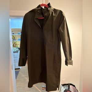 Banana Republic Green waxed Dress